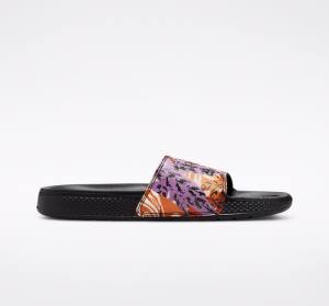 Converse All Star Slide Tropical Florals Sandali Temno | CV-340DFP