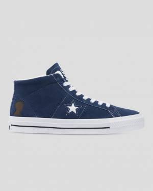 Converse CONS One Star Pro Ben Raemers Foundation Visoke Superge Modra | CV-651HNQ