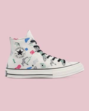 Converse Chuck 70 80s Archive Print Visoke Superge Bež | CV-843MVE