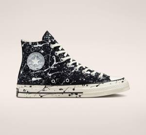 Converse Chuck 70 Archive Paint Splatter Visoke Superge Črna / Siva | CV-012GHM