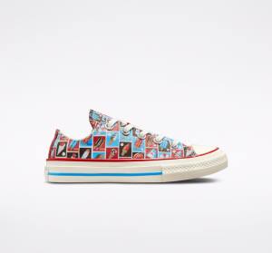 Converse Chuck 70 Frozen Treats Nizke Superge Rdeča / Modra | CV-271HLX