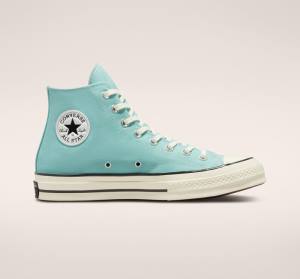 Converse Chuck 70 Pastel Polyester Visoke Superge Črna | CV-215YDZ