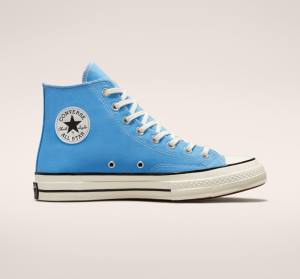 Converse Chuck 70 Pastel Polyester Visoke Superge Modra / Črna | CV-876PLW