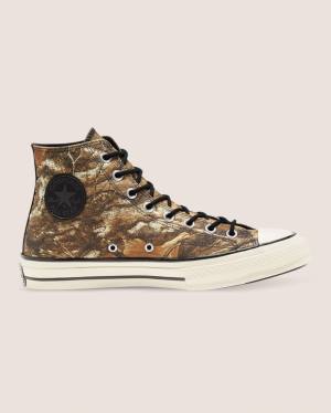 Converse Chuck 70 Realtree Edge Camo Print Utility Visoke Superge Rjav | CV-387DXO