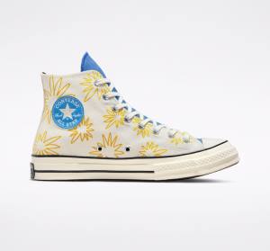 Converse Chuck 70 Sunny Floral Visoke Superge Modra | CV-591RKZ