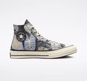 Converse Chuck 70 Tropical Leaf Visoke Superge Črna | CV-639HZD