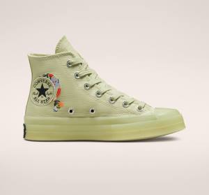 Converse Chuck 70 We Are Stronger Together Visoke Superge Olivno Zelene | CV-630KMN