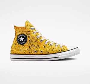 Converse Chuck Taylor All Star Archive Paint Splatter Visoke Superge Bela | CV-460AYW