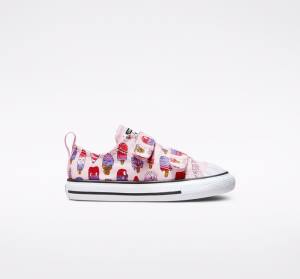 Converse Chuck Taylor All Star Easy-On Frozen Treats Nizke Superge Roza / Roza | CV-347NRE