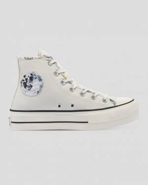 Converse Chuck Taylor All Star Lift Festival Visoke Superge Bež | CV-754MDE