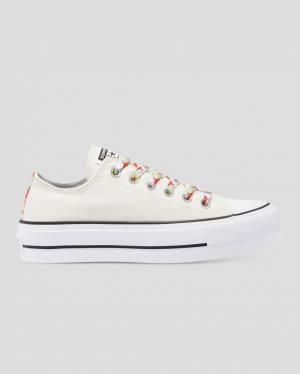 Converse Chuck Taylor All Star Lift Garden Party Nizke Superge Bež | CV-451QOW