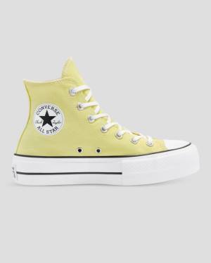 Converse Chuck Taylor All Star Lift Seasonal Colour Visoke Superge Rumena | CV-179AYO