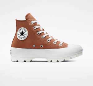 Converse Chuck Taylor All Star Lugged Seasonal Color Visoke Superge Bela / Črna | CV-825JQO