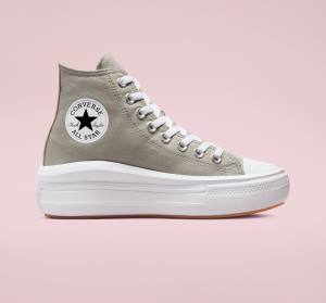 Converse Chuck Taylor All Star Move Platform Seasonal Color Visoke Superge Olivno Zelene | CV-960AZL