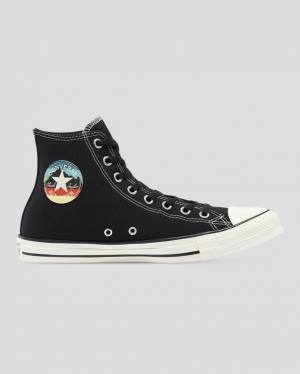 Converse Chuck Taylor All Star National Parks Patch Visoke Superge Črna | CV-345VAS