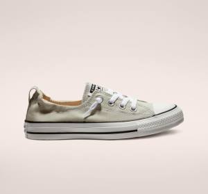 Converse Chuck Taylor All Star Shoreline Cloud Gray Slip On Nizke Superge Siva | CV-627HVY