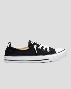 Converse Chuck Taylor All Star Shoreline Slip Nizke Superge Črna | CV-921AXW