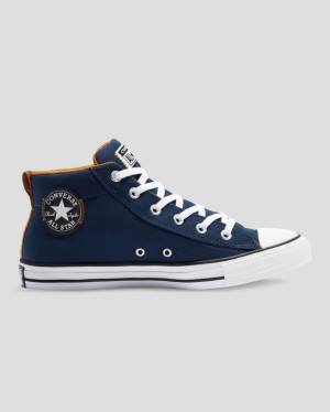 Converse Chuck Taylor All Star Street Visoke Superge Modra | CV-204WLP