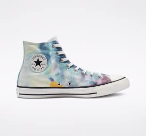 Converse Chuck Taylor All Star Tie-Dye Visoke Superge Večbarvni / Črna | CV-241JKH