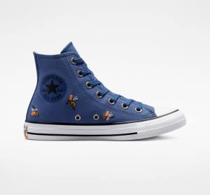 Converse Chuck Taylor All Star We Are Stronger Together Visoke Superge Indigo | CV-465LFU