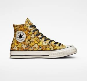 Converse Peanuts Chuck 70 Visoke Superge Rumena / Zlato | CV-537REK