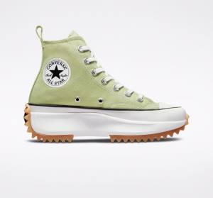 Converse Run Star Hike Platform Seasonal Color Visoke Superge Olivno Zelene | CV-487WOE