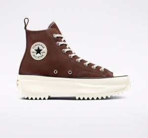 Converse Run Star Hike Platform Suede Visoke Superge Črna | CV-317XCY