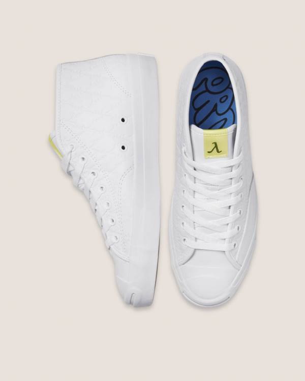 Converse Alexis Sablone Pride Jack Purcell Pro Visoke Superge Bela | CV-107ORS