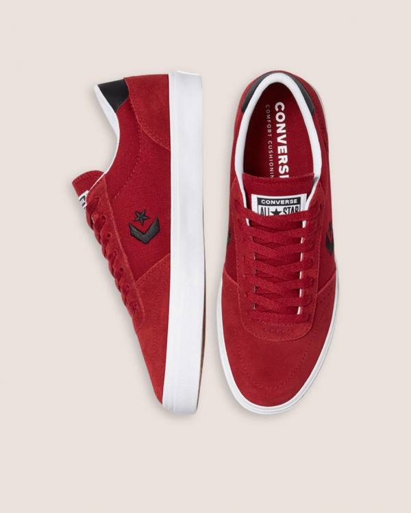 Converse Boulevard Suede Nizke Superge Rdeča | CV-741MEO