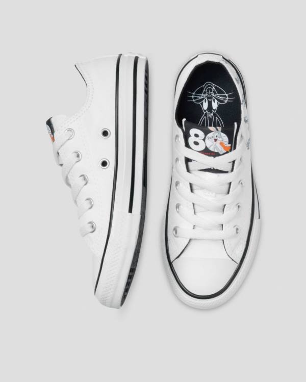 Converse Bugs Bunny Chuck Taylor All Star Nizke Superge Bela | CV-502XJT