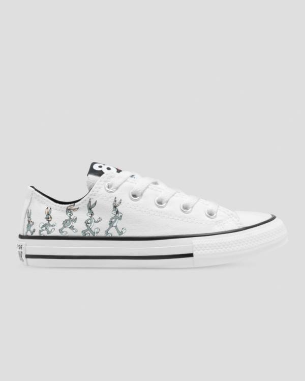 Converse Bugs Bunny Chuck Taylor All Star Nizke Superge Bela | CV-502XJT