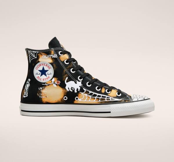 Converse CONS Chuck Taylor All Star Pro Sean Pablo Skate Čevlji Črna / Bela | CV-190MEF