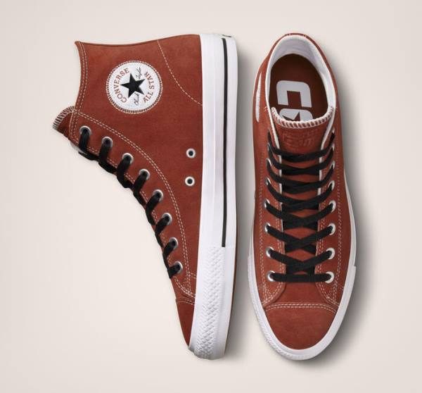 Converse CONS Chuck Taylor All Star Pro Suede Skate Čevlji Črna / Bela | CV-283BJH