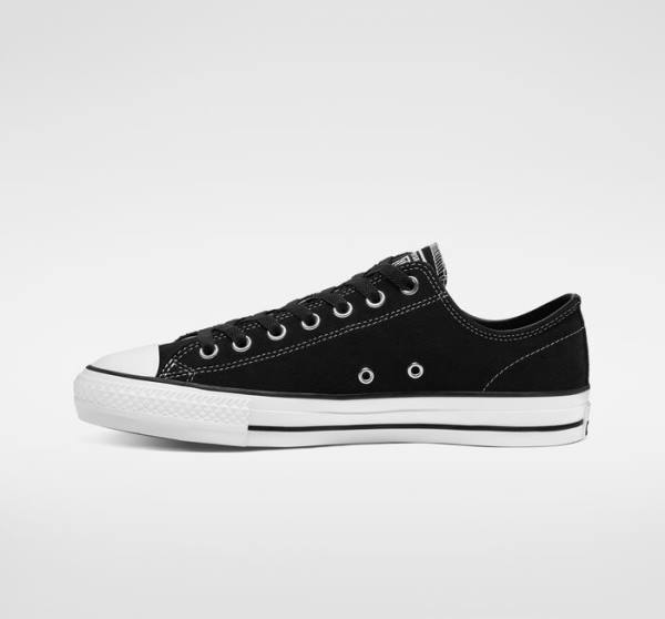 Converse CONS Chuck Taylor All Star Pro Suede Skate Čevlji Črna / Bela | CV-364XDV