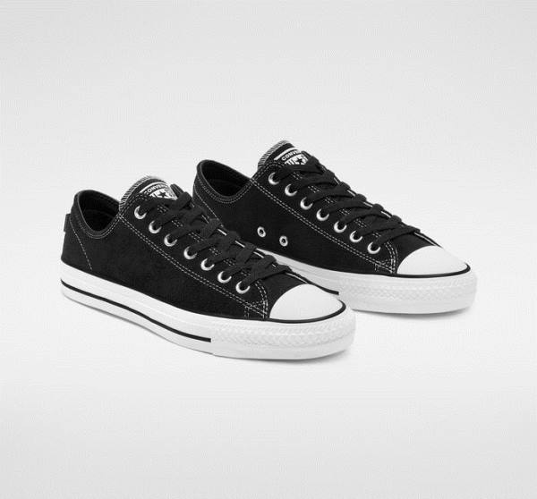 Converse CONS Chuck Taylor All Star Pro Suede Skate Čevlji Črna / Bela | CV-364XDV