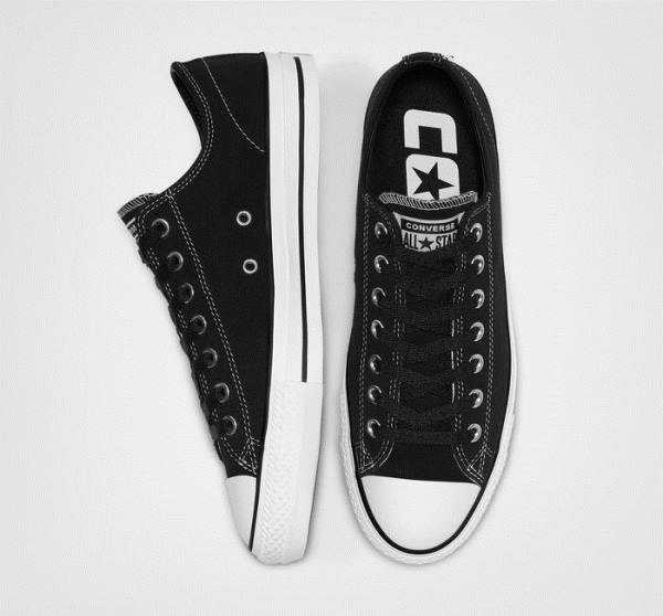 Converse CONS Chuck Taylor All Star Pro Suede Skate Čevlji Črna / Bela | CV-630CFL