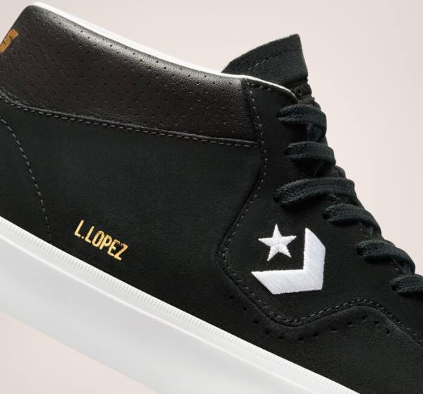 Converse CONS Louie Lopez Pro Mid Skate Čevlji Črna / Bela | CV-481PCI