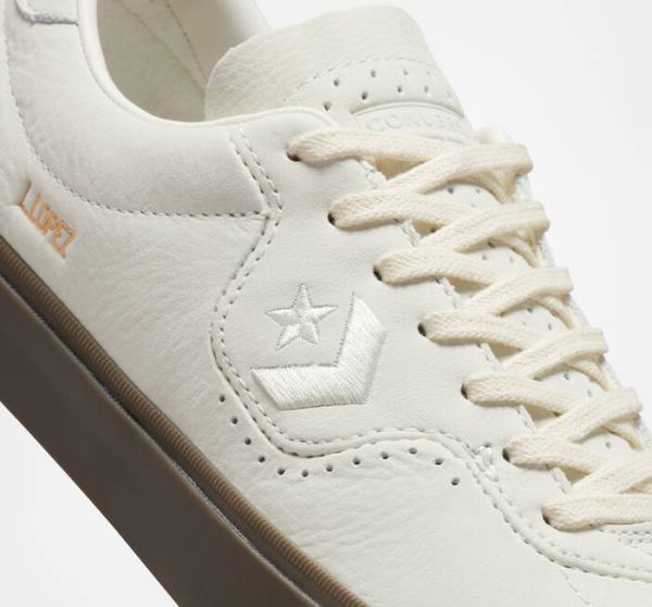 Converse CONS Louie Lopez Pro Nubuck Usnje Skate Čevlji Svetloba Rjav / Rjav | CV-385WDC