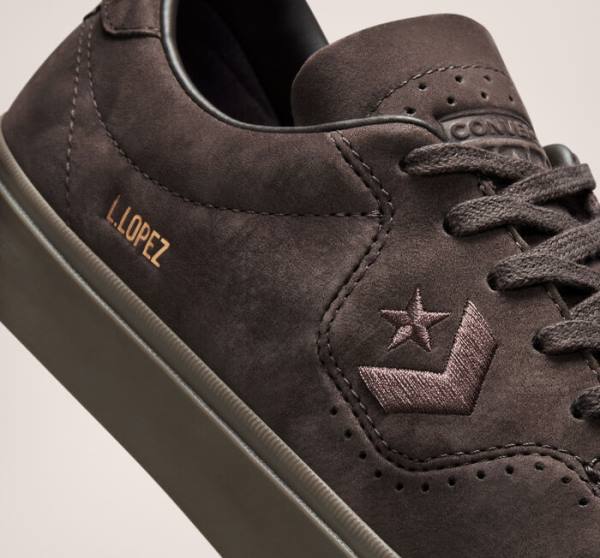 Converse CONS Louie Lopez Pro Nubuck Usnje Skate Čevlji Kava | CV-701MWX