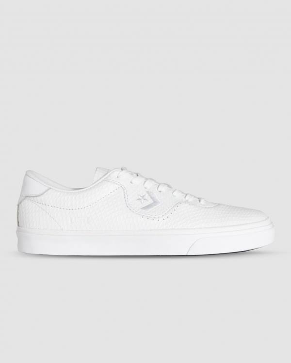 Converse CONS Louie Lopez Pro Usnje Nizke Superge Bela | CV-809BYA