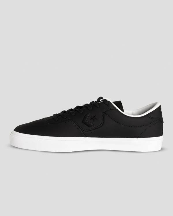 Converse CONS Louie Lopez Pro Usnje Nizke Superge Črna | CV-861XOY