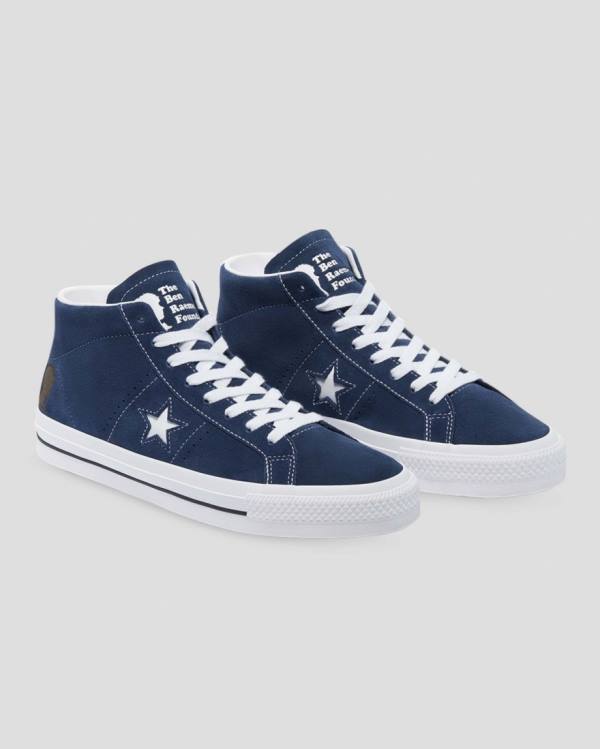 Converse CONS One Star Pro Ben Raemers Foundation Visoke Superge Modra | CV-651HNQ