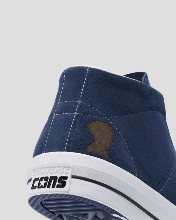 Converse CONS One Star Pro Ben Raemers Foundation Visoke Superge Modra | CV-651HNQ