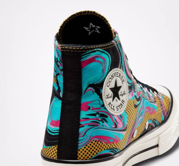 Converse Chuck 70 '90s Marbled Visoke Superge Turkizna | CV-580XQI