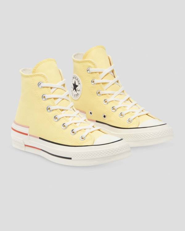 Converse Chuck 70 Colour Block Visoke Superge Rumena | CV-203QMZ