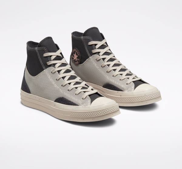 Converse Chuck 70 Crafted Canvas Visoke Superge Rjav | CV-019ITG