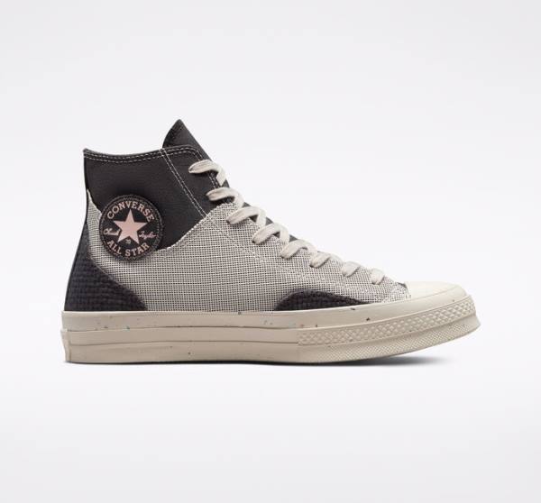 Converse Chuck 70 Crafted Canvas Visoke Superge Rjav | CV-019ITG