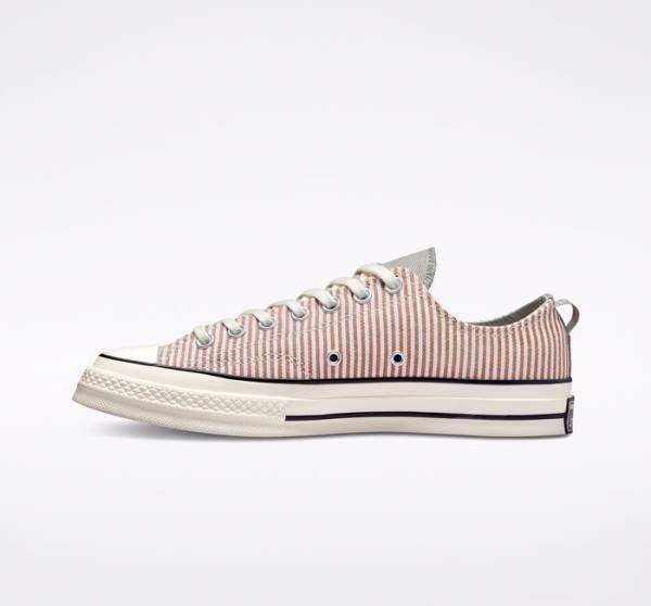 Converse Chuck 70 Crafted Stripe Nizke Superge Olivno Zelene | CV-365CQF