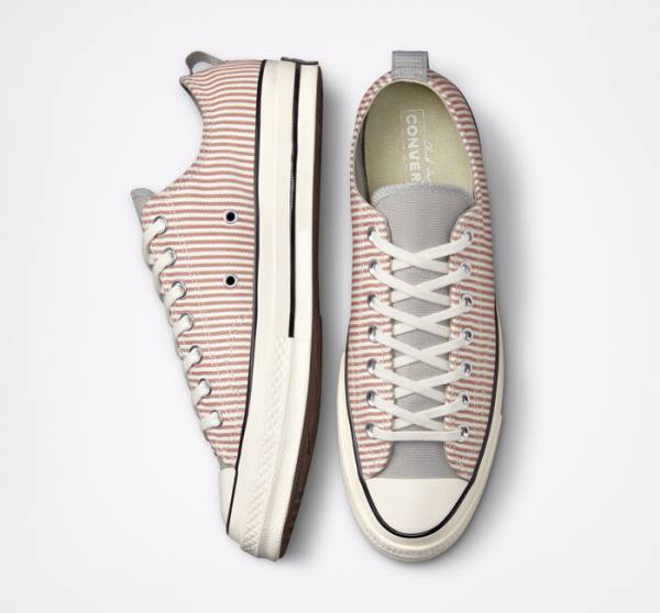 Converse Chuck 70 Crafted Stripe Nizke Superge Olivno Zelene | CV-365CQF