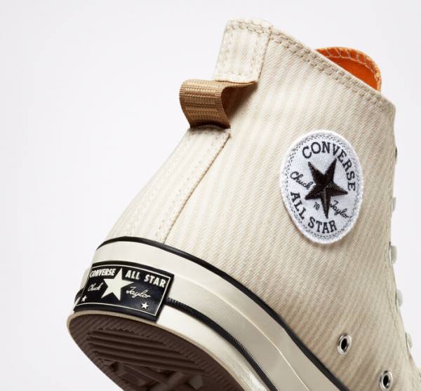 Converse Chuck 70 Crafted Stripe Visoke Superge Rjav | CV-423PVC